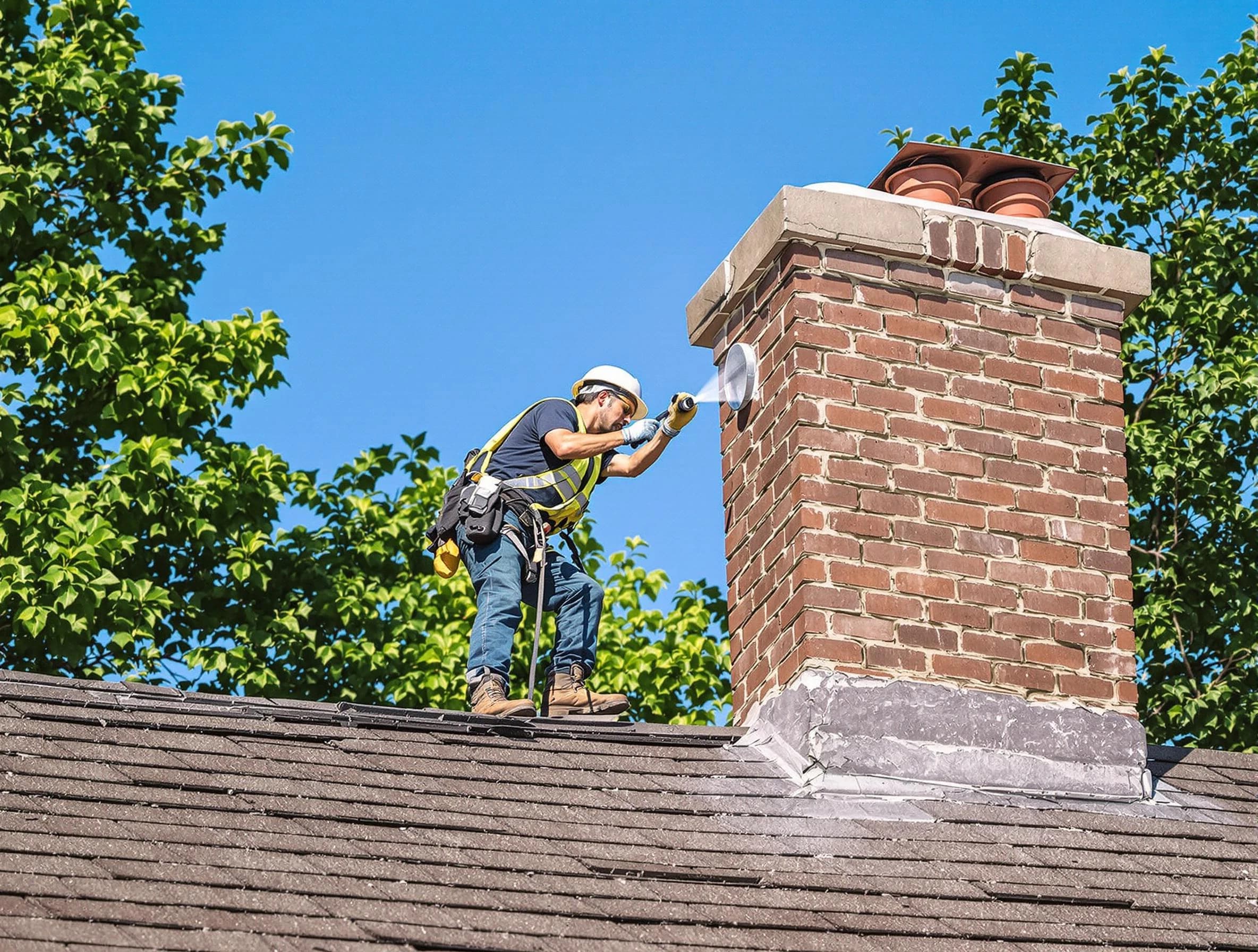 Roxborough Park Chimney Sweep performing an inspection with advanced tools in Roxborough Park, CO
