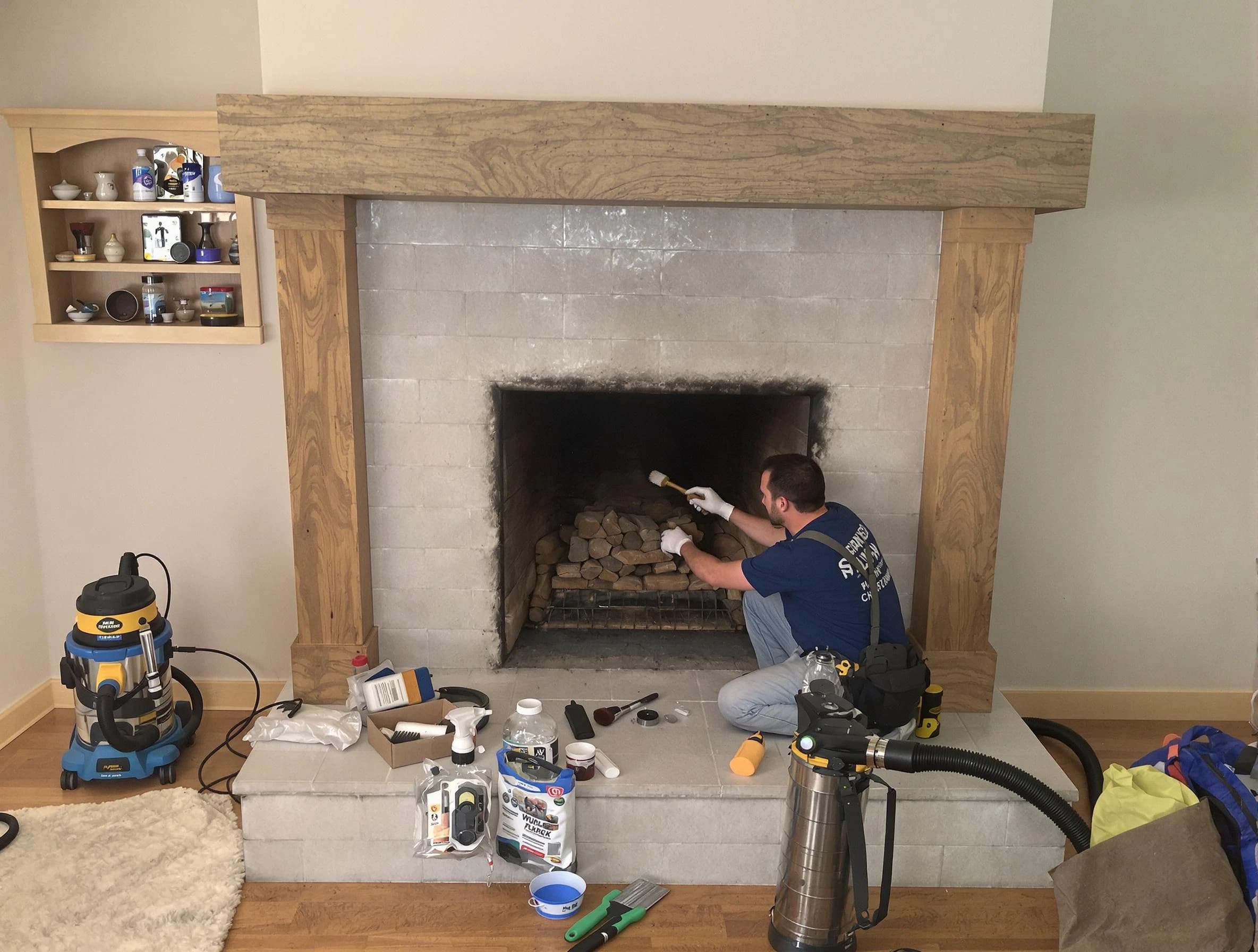 Detailed creosote removal process by Roxborough Park Chimney Sweep in Roxborough Park, CO