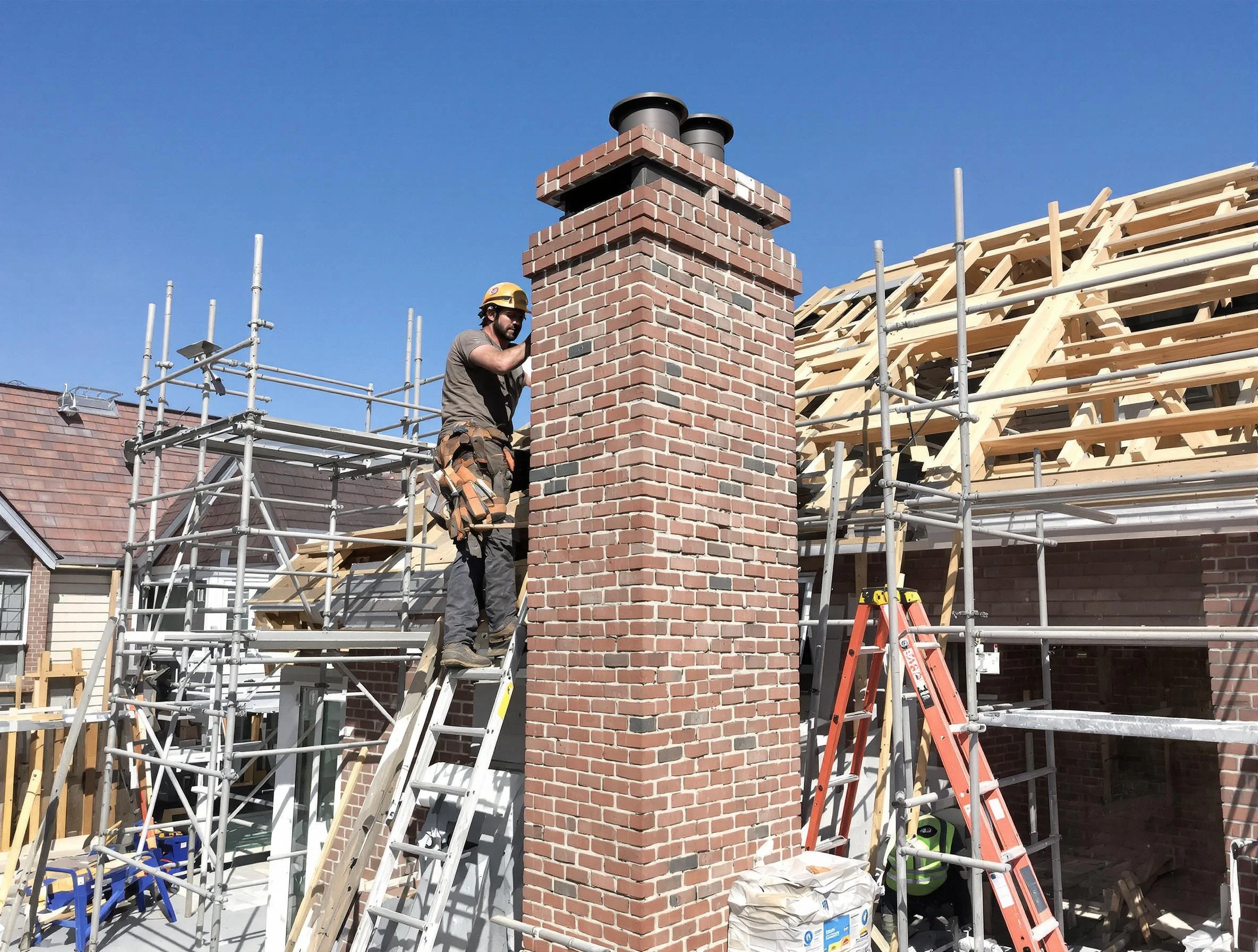 New chimney installation completed by Roxborough Park Chimney Sweep in Roxborough Park, CO