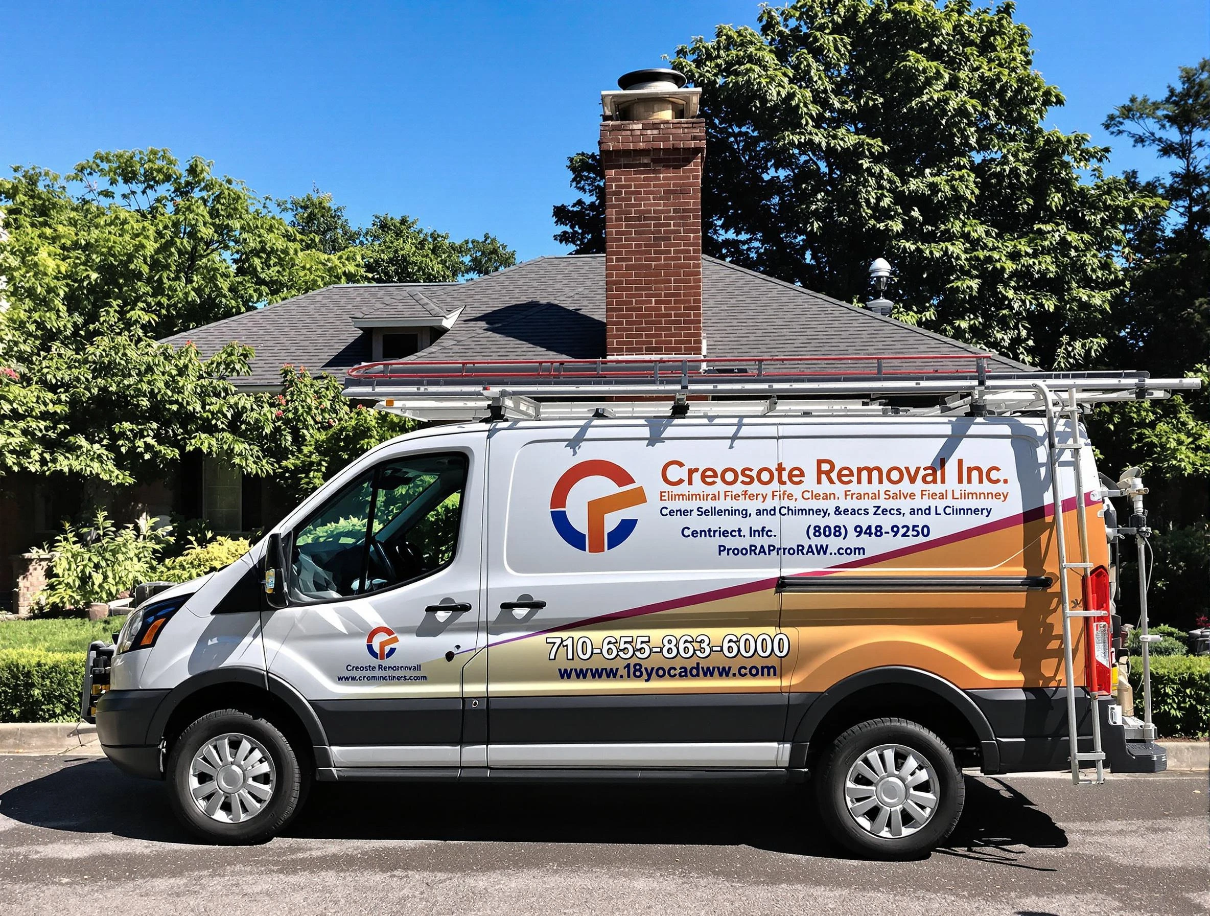 Roxborough Park Chimney Sweep technician removing creosote safely in Roxborough Park, CO